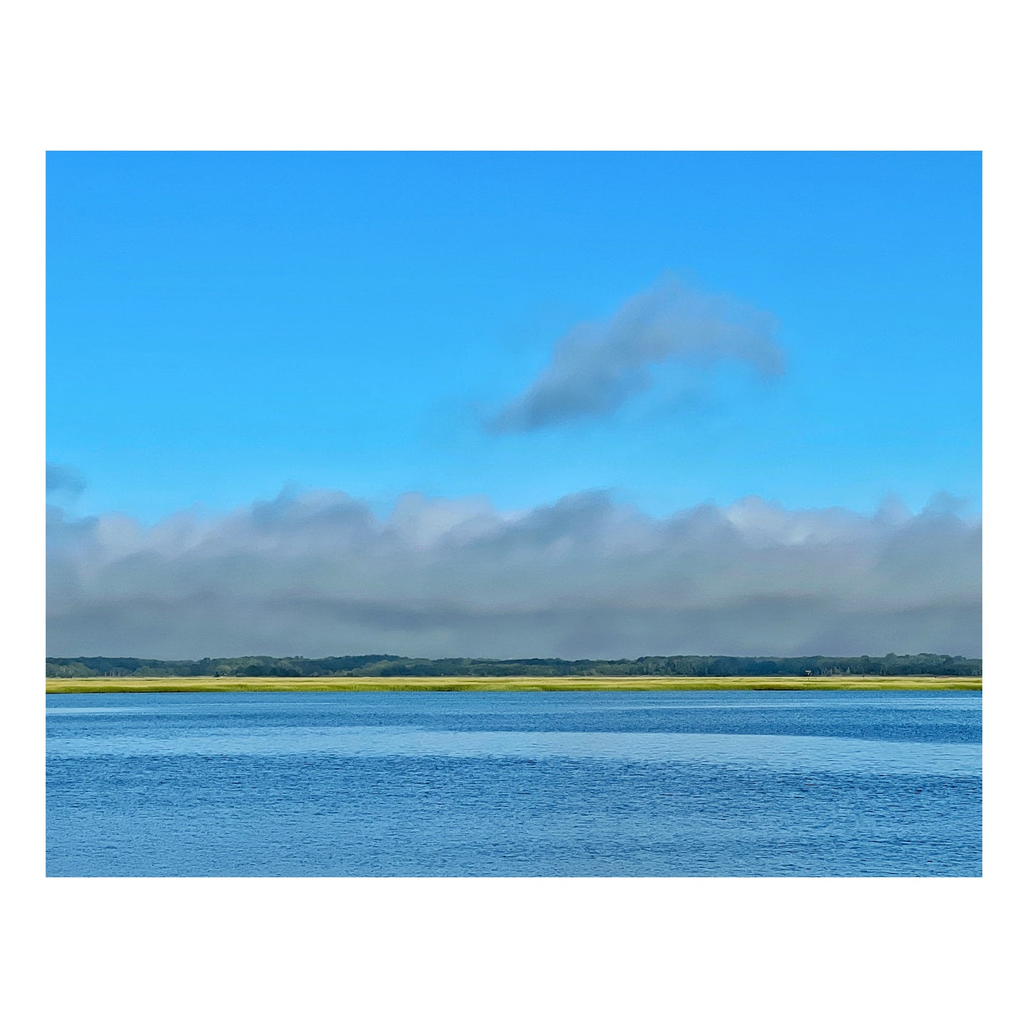 Blue & Yellow Landscape