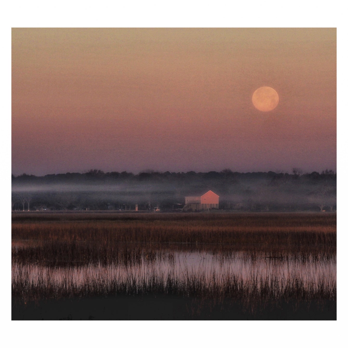 Charleston Moonset